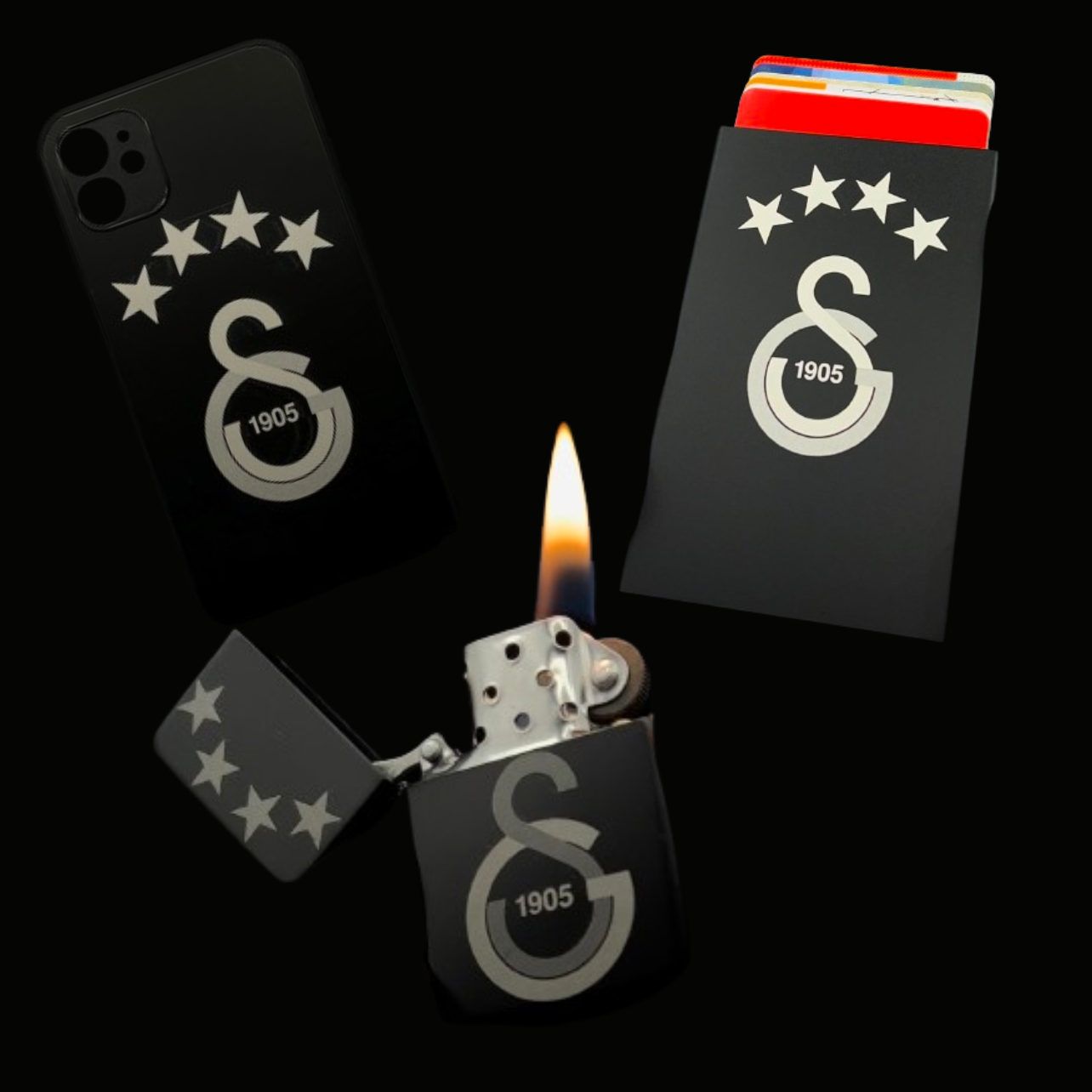 Personalisierte Galatasaray Lampe mit Wunschtext
