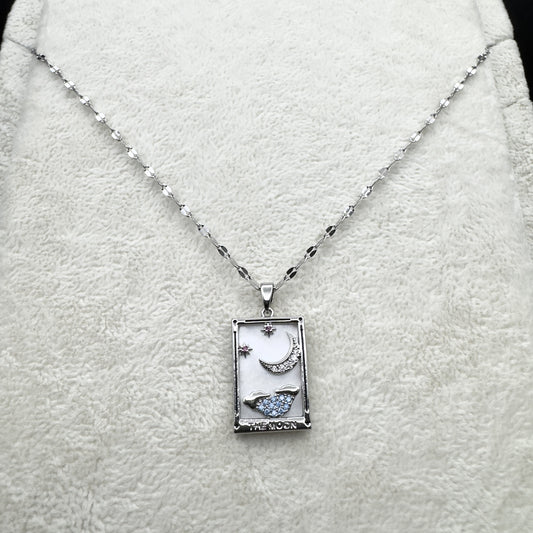 Damen-Halskette mit "The Moon" Anhänger