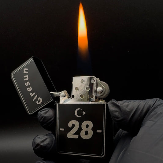 Heimatstädte Benzinfeuerzeug