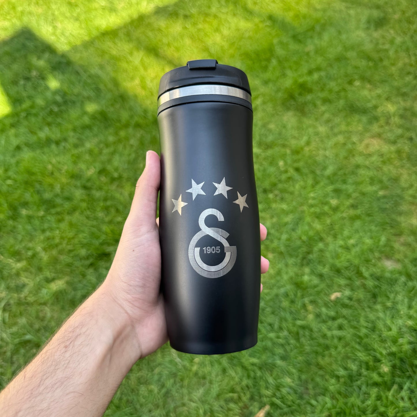 Thermosbecher mit Gravur der Türkischen Fußballteams