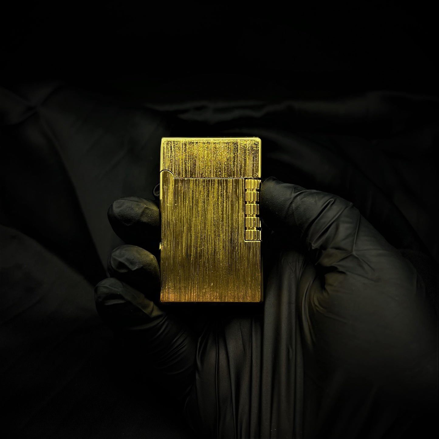 Metall- Feuerzeug Gold