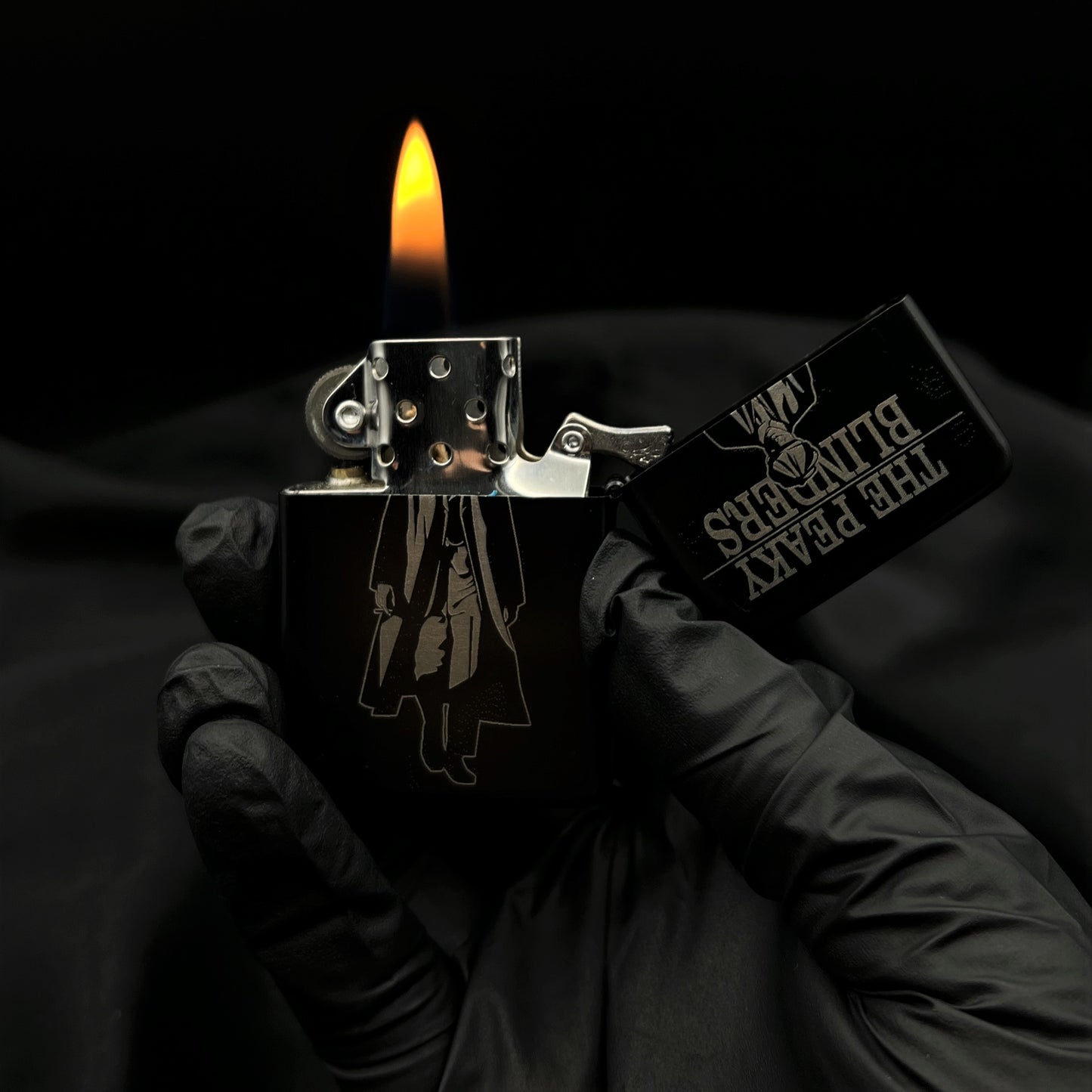 Peaky Blinders Benzinfeuerzeug Schwarz