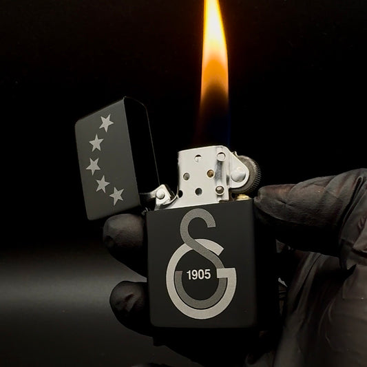 Galatasaray Benzinfeuerzeug Schwarz