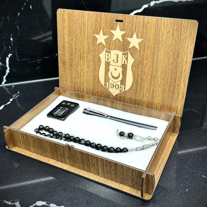 Besiktas Geschenkset in edler Holzbox