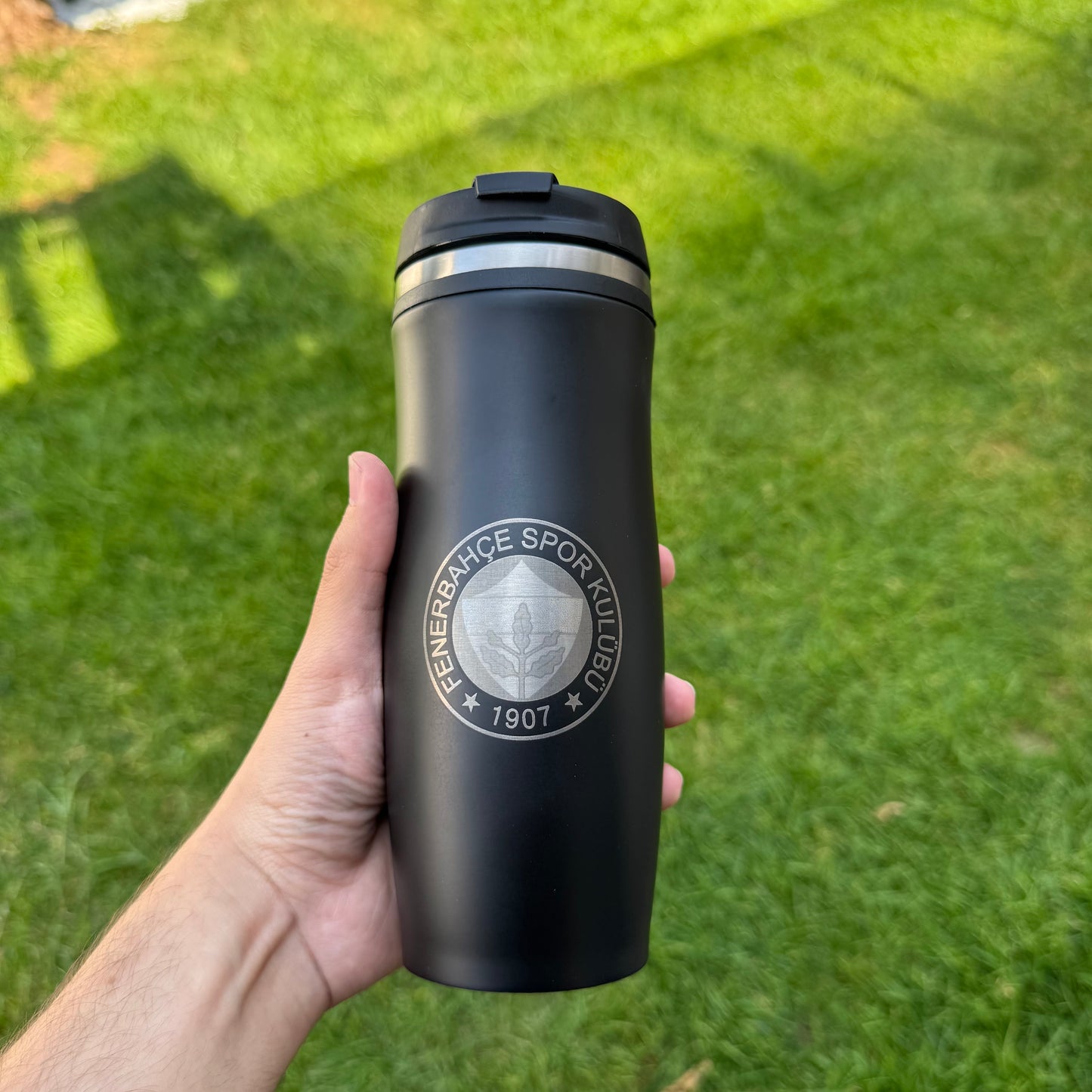 Thermosbecher mit Gravur der Türkischen Fußballteams