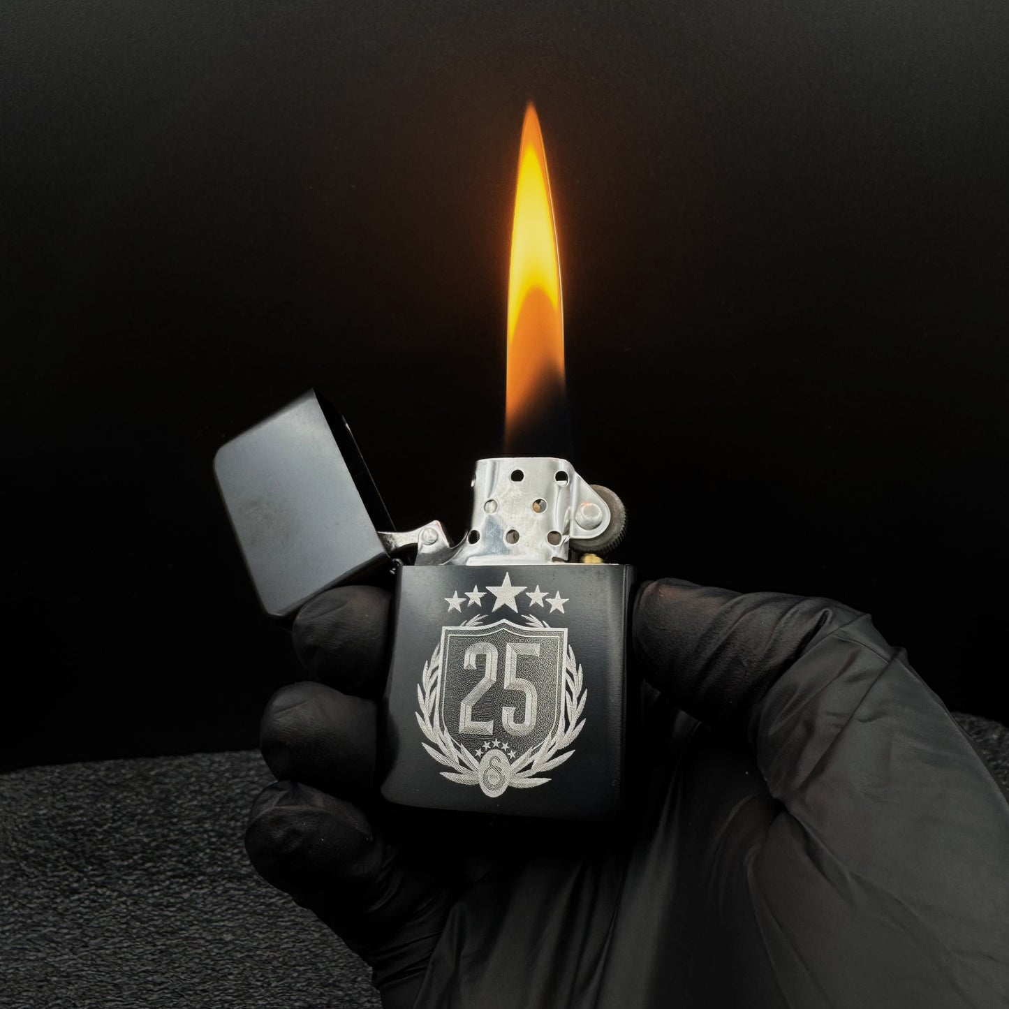 Galatasaray Feuerzeug mit Gravur – 5 Sterne Edition / 25. Meisterschaft