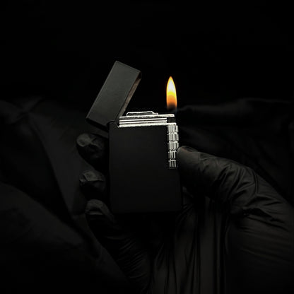 Metall- Feuerzeug Schwarz