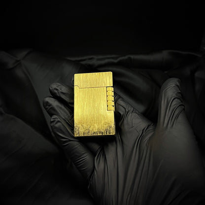 Metall- Feuerzeug Gold