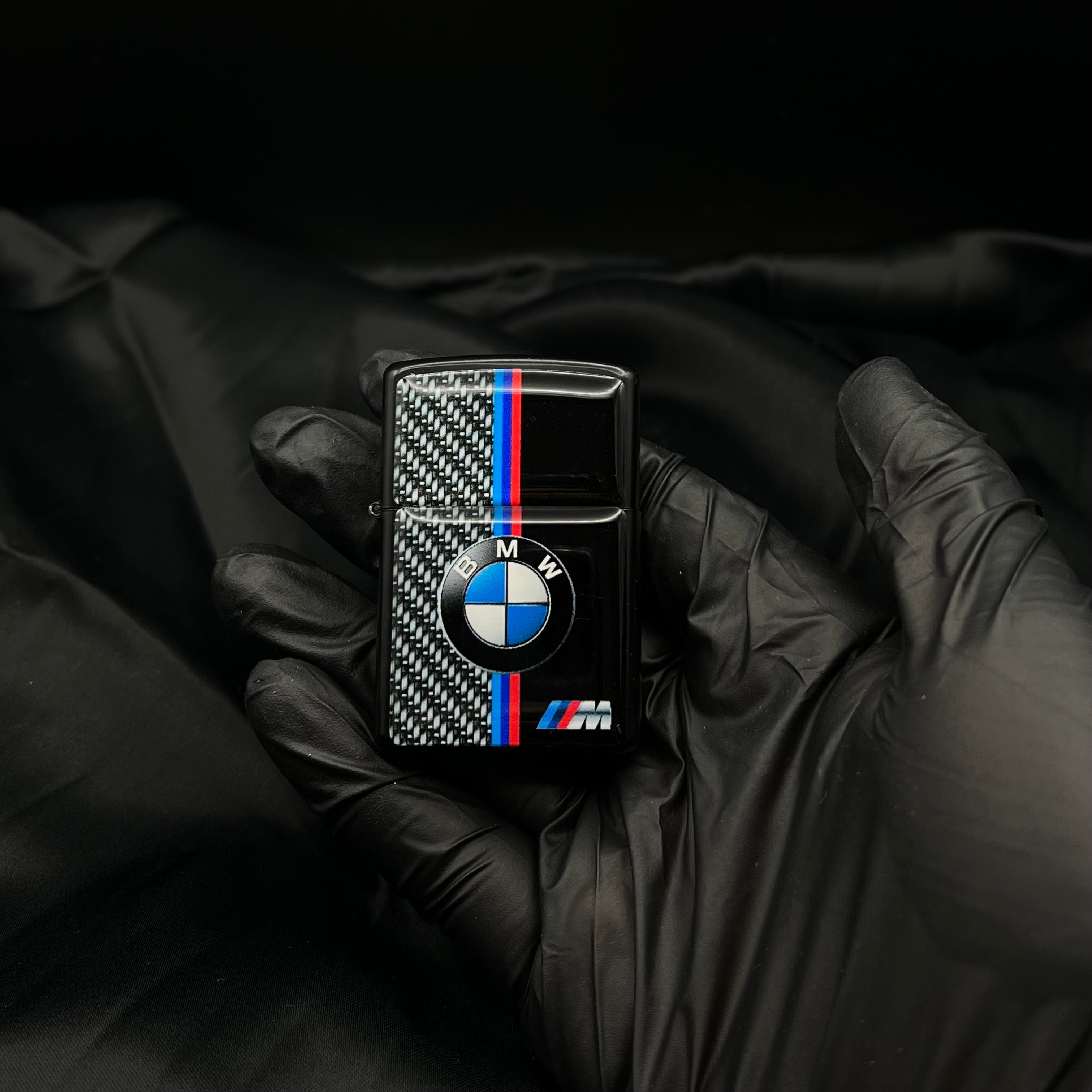 BMW M Zippo Schwarz