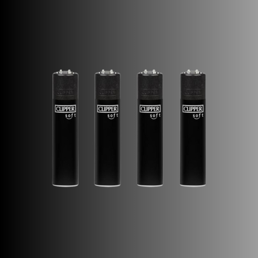 Clipper Feuerzeuge 4er Set "Black"